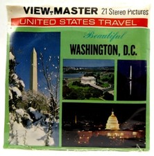 View-Master A800, Beautiful Washington DC, 3 Reel Set