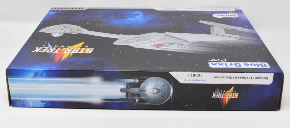 Blue Brixx Pro - Star Trek Klingon D7 Class Battlecruiser. 104571. 580 pcs - NEW - Image 3 of 3
