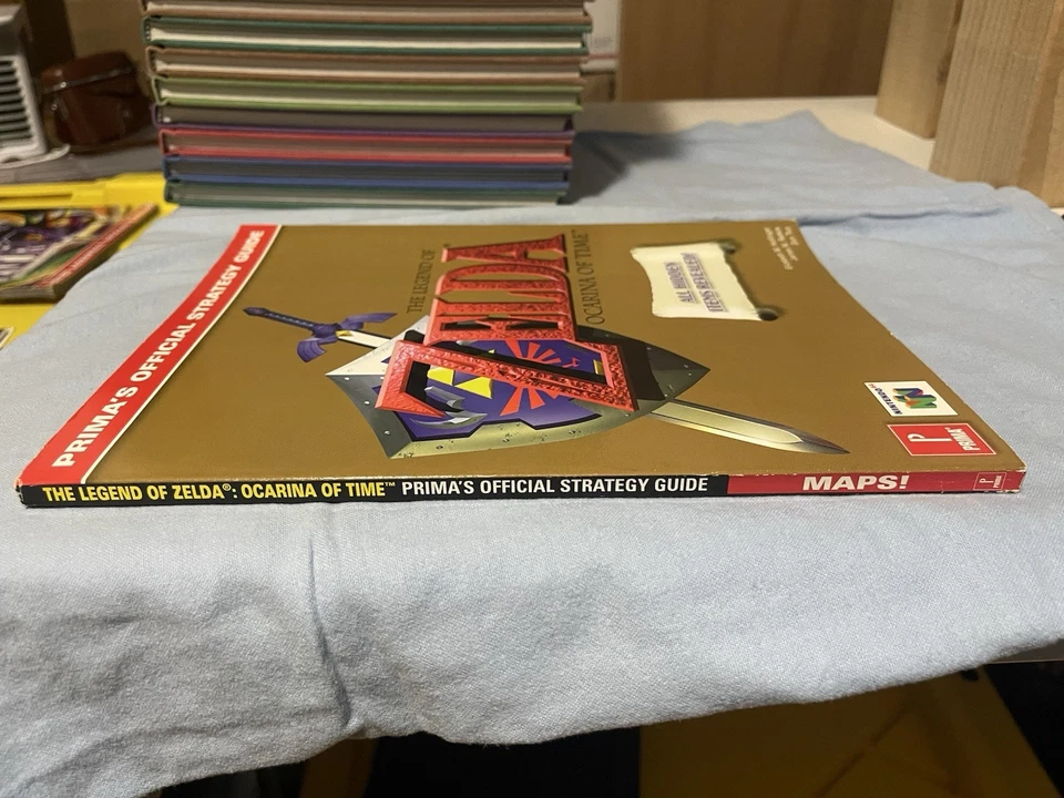 Vintage 1998 Prima’s Official Strategy Guide“The Legend Of Zelda Ocarina Of Time - Image 3 of 4