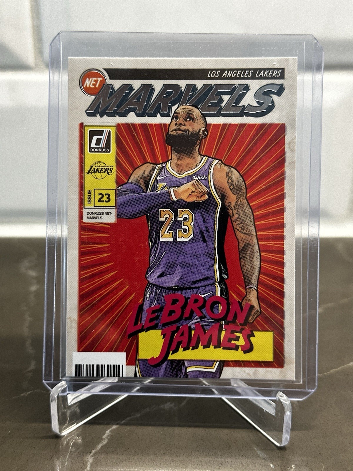 2019-20 Panini Donruss - Net Marvels LeBron James #19