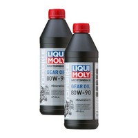 2X Liqui Moly 3821 Motorbike Gear Oil GetriebeöL Motorrad 80W-90 1L