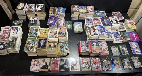 Huge Baseball Sports Card Lot 5500+ Rookies And Prospects Bulk Liquidation Cheap