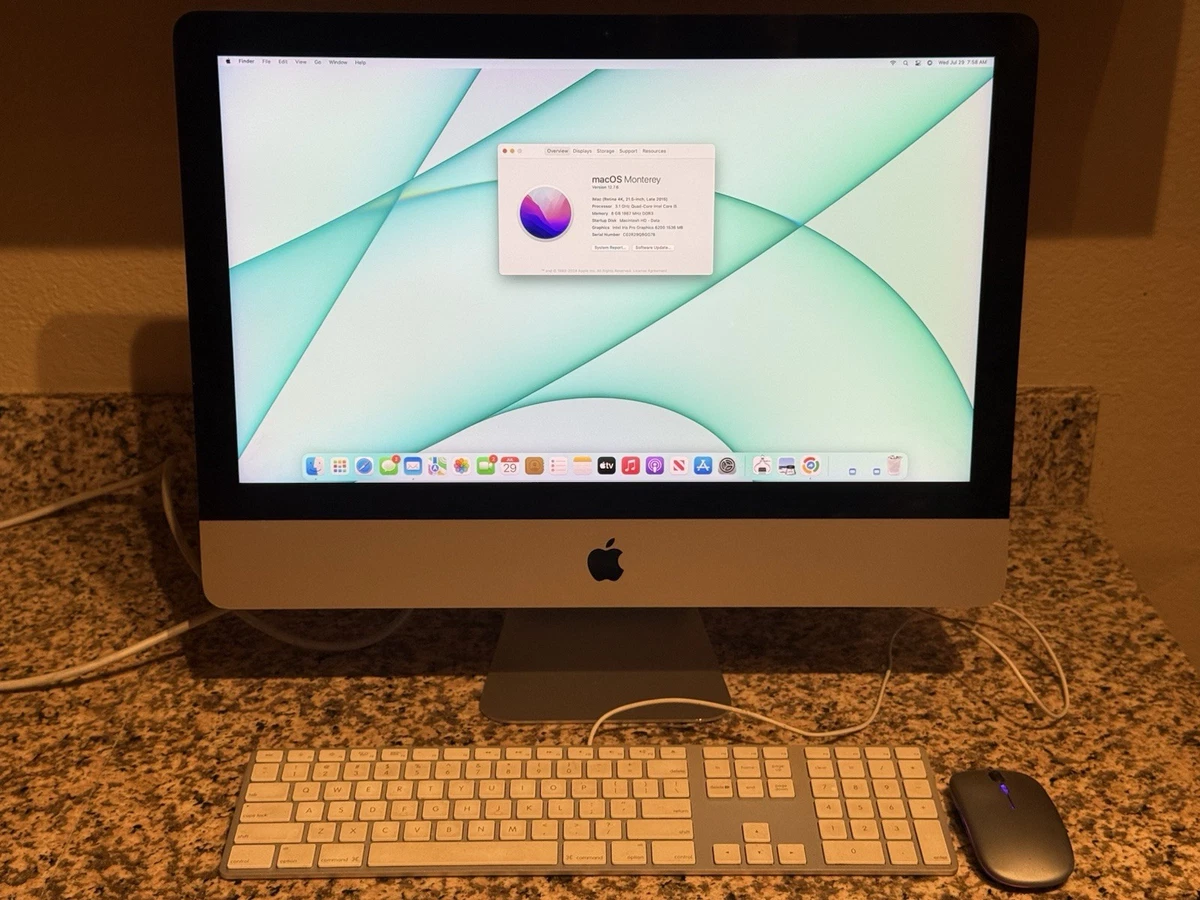 Apple iMac 8 GB RAM 2015 Apple Desktops & All-In-One Computers for