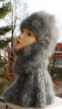 Mohair Balaclava Balaklava soft  fuzzy thick ...