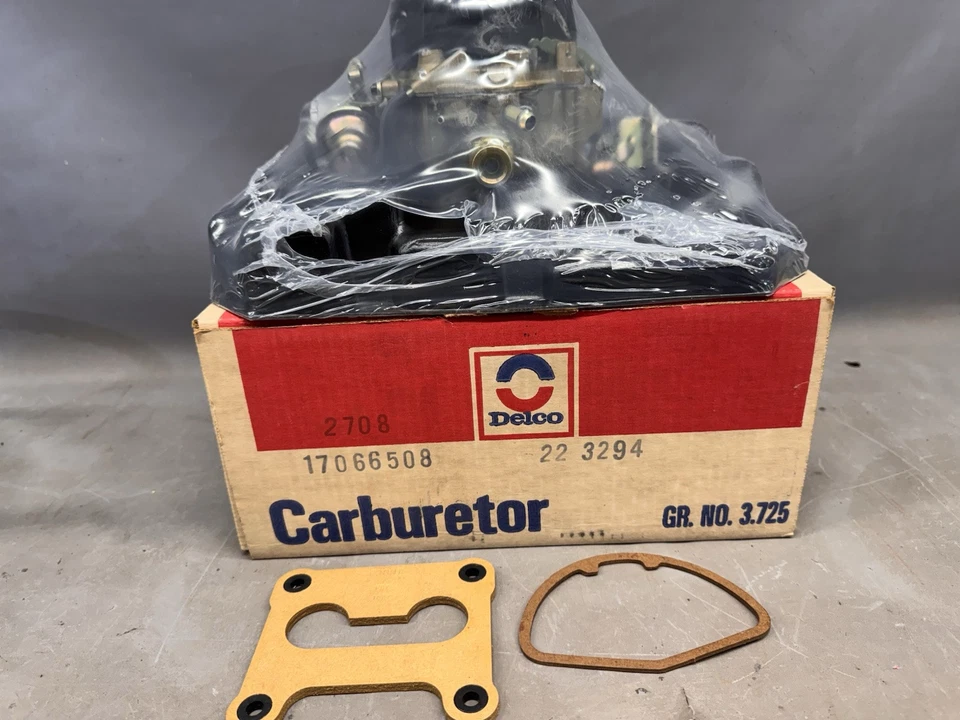 Carburador Chevy Monte Carlo Camaro Grand Prix Regal Firebird 442 1979-1988 nuevo de lote Foto 2 de 4