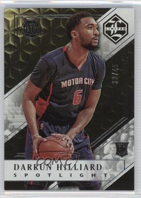 2015-16 Panini Limited Spotlight Silver 33/49 Darrun Hilliard #180 Rookie RC 0q0