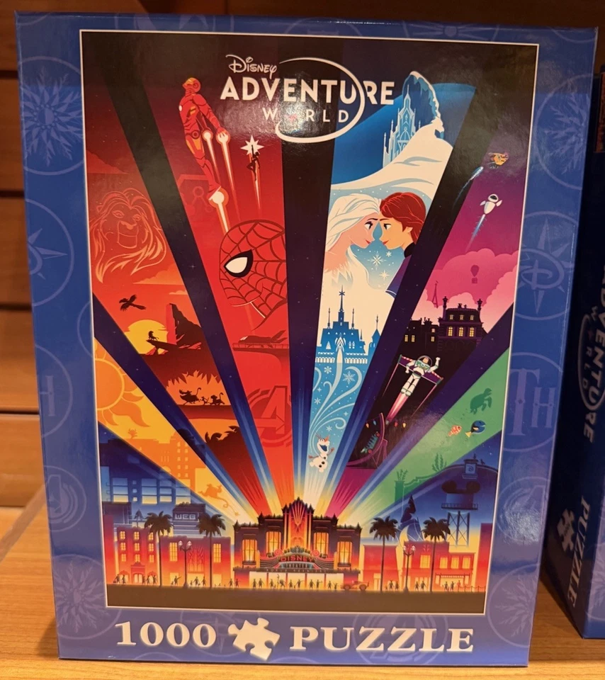 PUZZLE / Rompecabezas DAW / Disney Adventure World 1000 PIÈCES Disneyland Paris - Photo 1/2