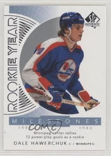 2017-18 SP Authentic Rookie Year Milestones Dale Hawerchuk #RYM-DH HOF 6b4