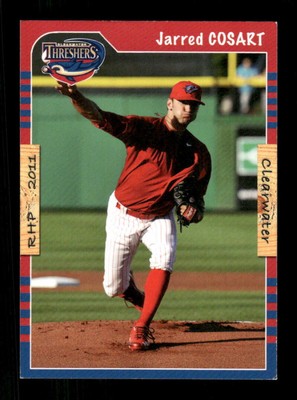 2011 Grandstand Clearwater Threshers Jarred Cosart BXCP32
