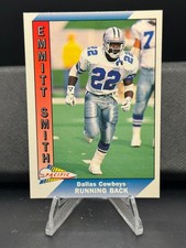 1991 Pacific - Emmitt Smith, #107 - Dallas Cowboys