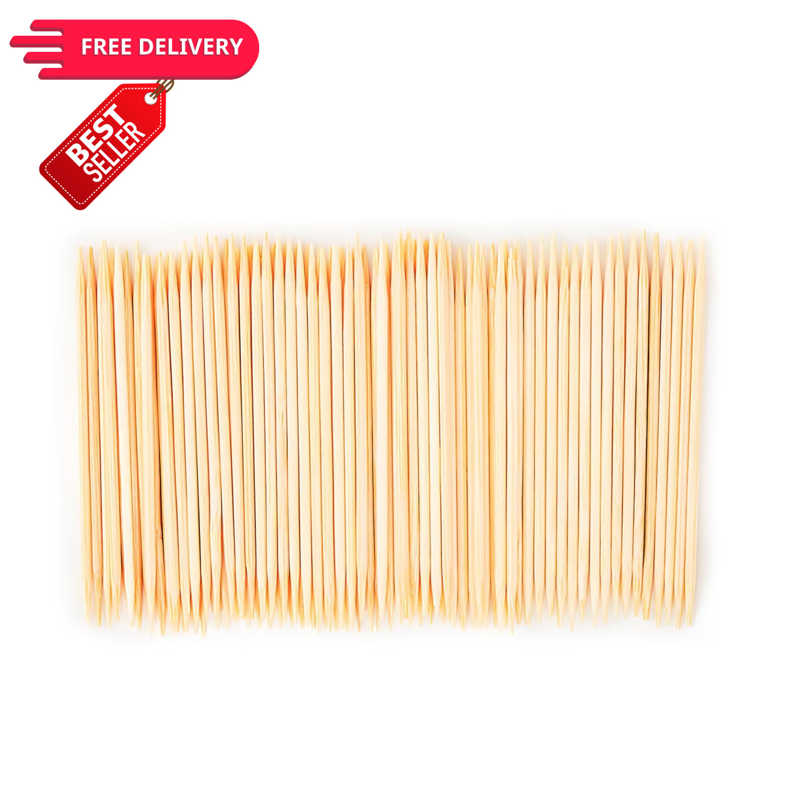 HOPELF Bamboo Toothpicks for Teeth Cleaning, 600 Count (Pack of 1),