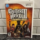 Guitar Hero 3 III Legends Of Rock (Nintendo Wii, 2007) |