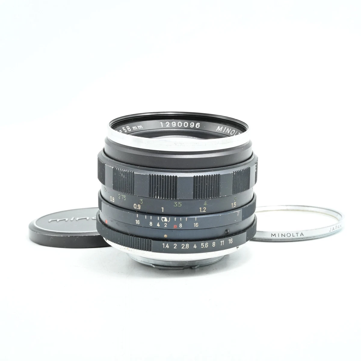 Minolta Rokkor PF 58mm Focal f/1.4 Camera Lenses for sale | eBay