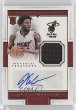 2015 Panini National Treasures Material Signatures 3/99 Justise Winslow Auto d4v