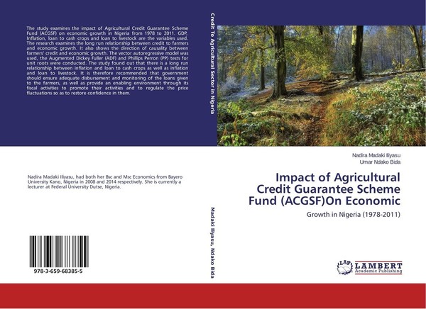 Impact Of Agricultural Credit Guarantee Scheme Fund (Acgsf)On Economic Nadira Ma-image