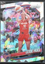 2025 Panini Prizm WNBA - Lexie Hull #51 Cracked Ice Prizm + Base Card Fever