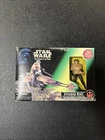 Vintage Star Wars Luke Speeder Bike With Luke Skywalker In Endor Gear Figure
