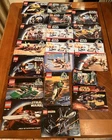 Vintage LEGO Star Wars Instruction Manual Lot 7144 7143 7133 6206 More