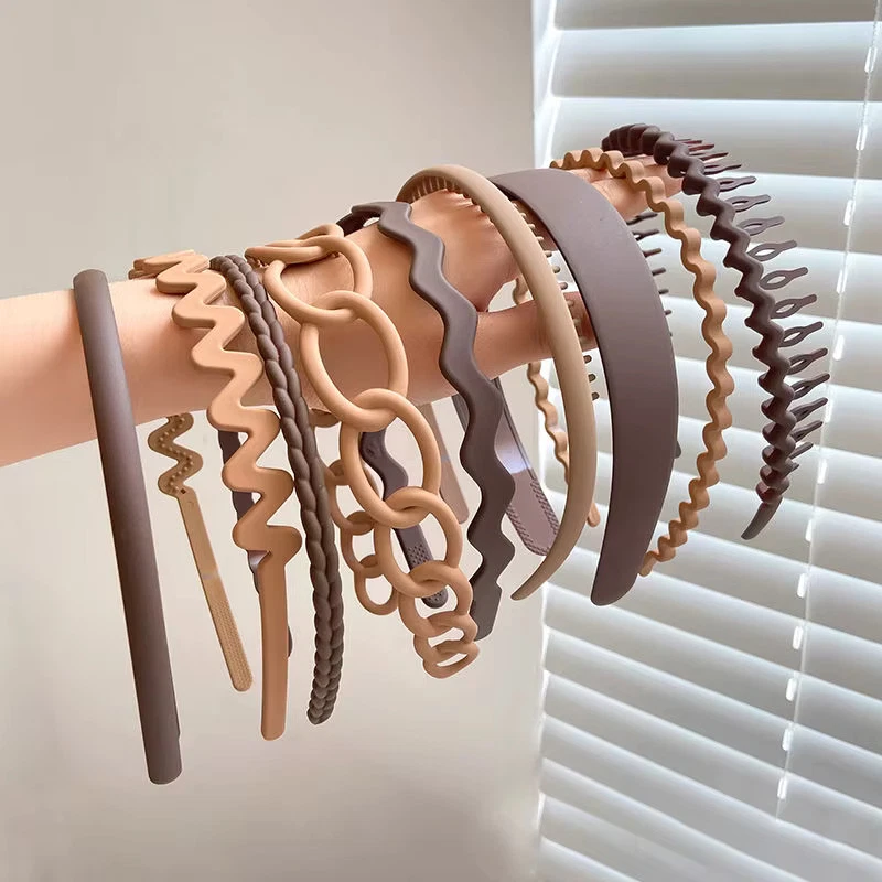 Juego de 9 PIEZAS Diademas de Moda Mujeres Hombres Niñas Bandas para el Cabello Aro Accesorios para el Cabello Regalo Foto 2 de 4