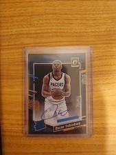 2023-24 Donruss Optic Black Pandora RR Autograph Oscar Tshiebwe RC 9/25
