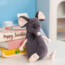 Cute Cartoon Sad Mouse Plush LACHLAN SAD RAT Brand New