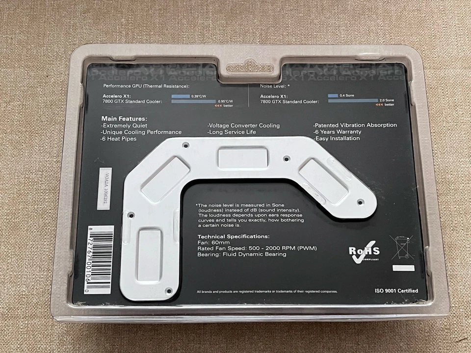 Accelero X1 VGA Grafikkarten Kühler NEU! Nvidia 6800 7800 AC Arctic Cooling - Bild 2 von 2