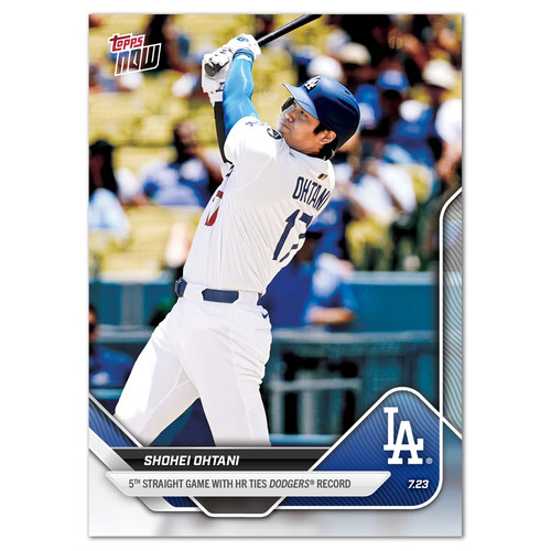 Shohei Ohtani - 2025 MLB Topps NOW - Card 456 - PR: 5747