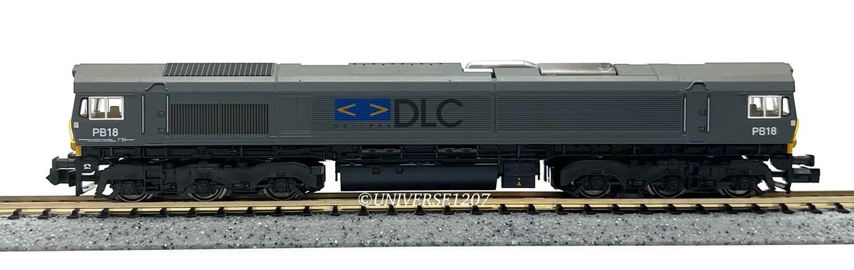 N Scale Kato Lemke K10815 EMD Class 66 DLC #PB18 Diesel