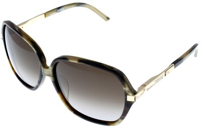 Gianfranco Ferre Sunglasses Women Brown Yellow Gold Rectangular GF910 04