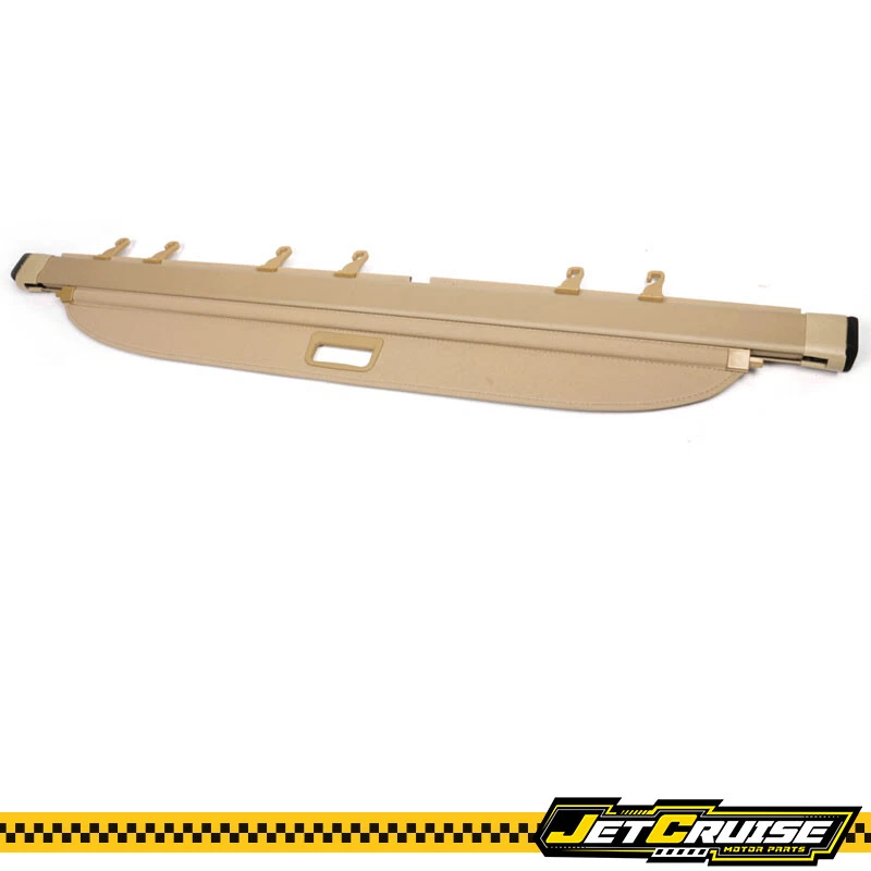 Cubierta de seguridad de carga trasera retráctil beige para Toyota RAV4 OE estilo 06-12 Foto 3 de 4