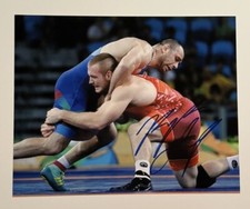 KYLE SNYDER SIGNED 8x10 PHOTO USA OLYMPICS WRESTLING AUTOGRAPHED OHIO STATE COA