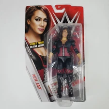 NIA JAX WWE Women Wrestling Figure BASIC #72 MATTEL FIRST TIME IN LINE Female