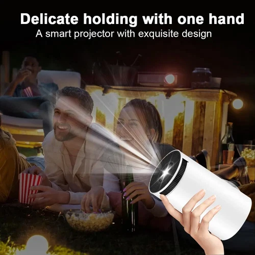 Projector 4K Smart HD LED WiFi Bluetooth HDMI USB for Office & Home Theater - Picture 8 of 21