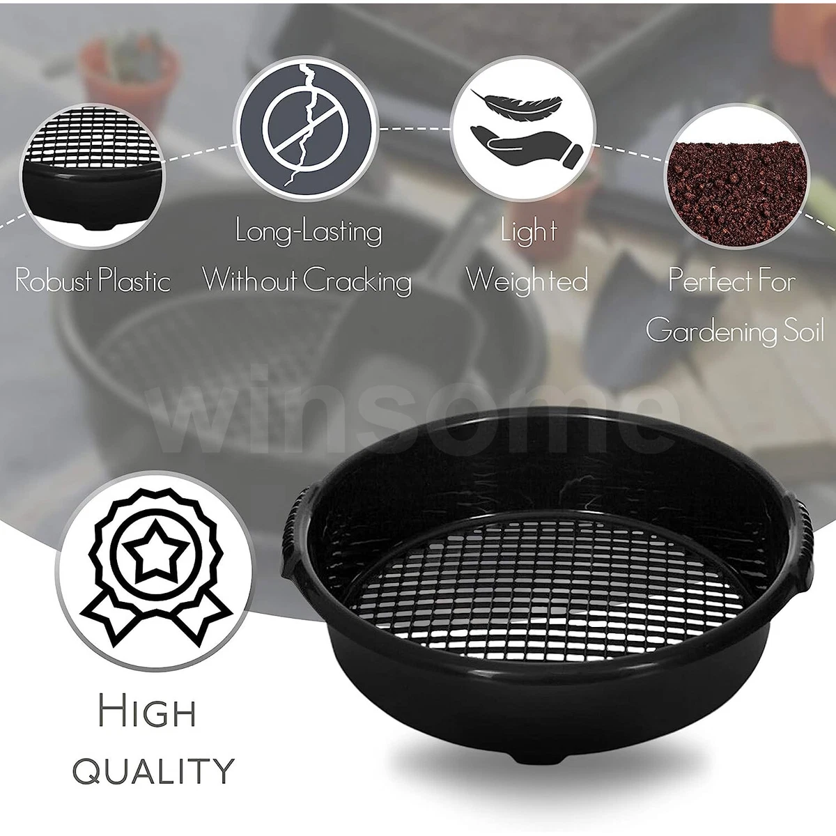 Large garden sieve hotsell