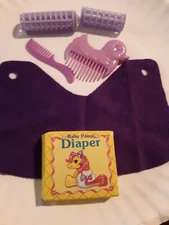 VINTAGE MY LITTLE PONY HAIR STYLING ACCESSORIES LOT