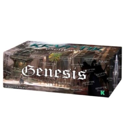 Kryptik TCG Genesis Kickstarter Sealed Booster Box | eBay