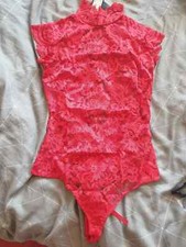 ann summers Lipsy Darcia Red Body Small 8 10