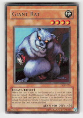 Magic Ruler #MRL-079 Giant Rat | eBay