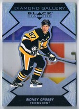 2021-22 BLACK DIAMOND GALLERY SIDNEY CROSBY PITTSBURGH PENGUINS #DG-SC