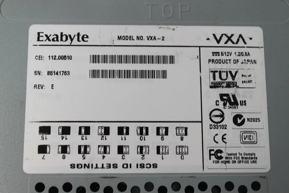 VXA-2 80/160GB INTERNAL LVD/SE TAPE DRIVE - Image 4 of 4