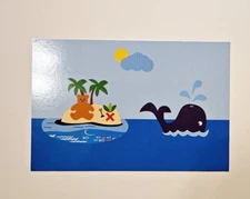 Mrs. Grossman’s Sticker Club ~At Sea  June 2023~ Bear  Postcard