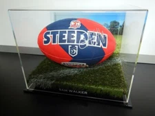 Signed Sam Walker Sydney Roosters NRL Steeden Football - Proof COA