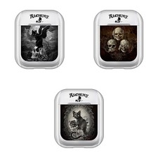 OFFICIAL ALCHEMY GOTHIC GOTHIC CLEAR HARD CRYSTAL COVER CASE FOR AIRPODS