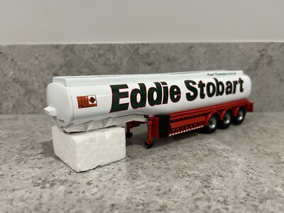 Corgi - Tri-Axle Fuel Tanker Trailer - Eddie Stobart - CC15207 - 1:50 - Mint/New