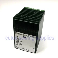 100 Groz Beckert 16X1 PFX34 Round Shank Needles For Singer Pfaff Class 15, 16