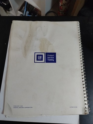 Air Conditioning Instruction Manual 1979 GE Motors Service Training Manual - Picture 2 of 2