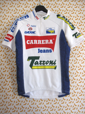 Maillot Cycliste Nalini – Carrera Jeans Tassoni 1993, Taille 2 (S), Vintage