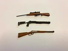 1/25 Resin Winchester 94 Hunting Rifle w/ Scope Shotgun For Dioramas 3D Printed