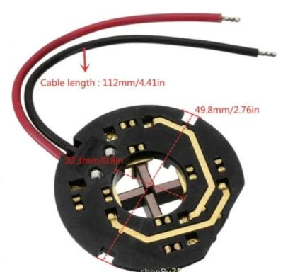 MARKENLOS Cepillo de carbón para Milwaukee 18 V para HD18PD HD18DD HD18DD llave de impacto