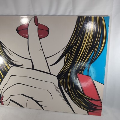 IKEA SOLMYRA Red Lips Pop Art Sssshhh Vintage Deborah Azzopardi